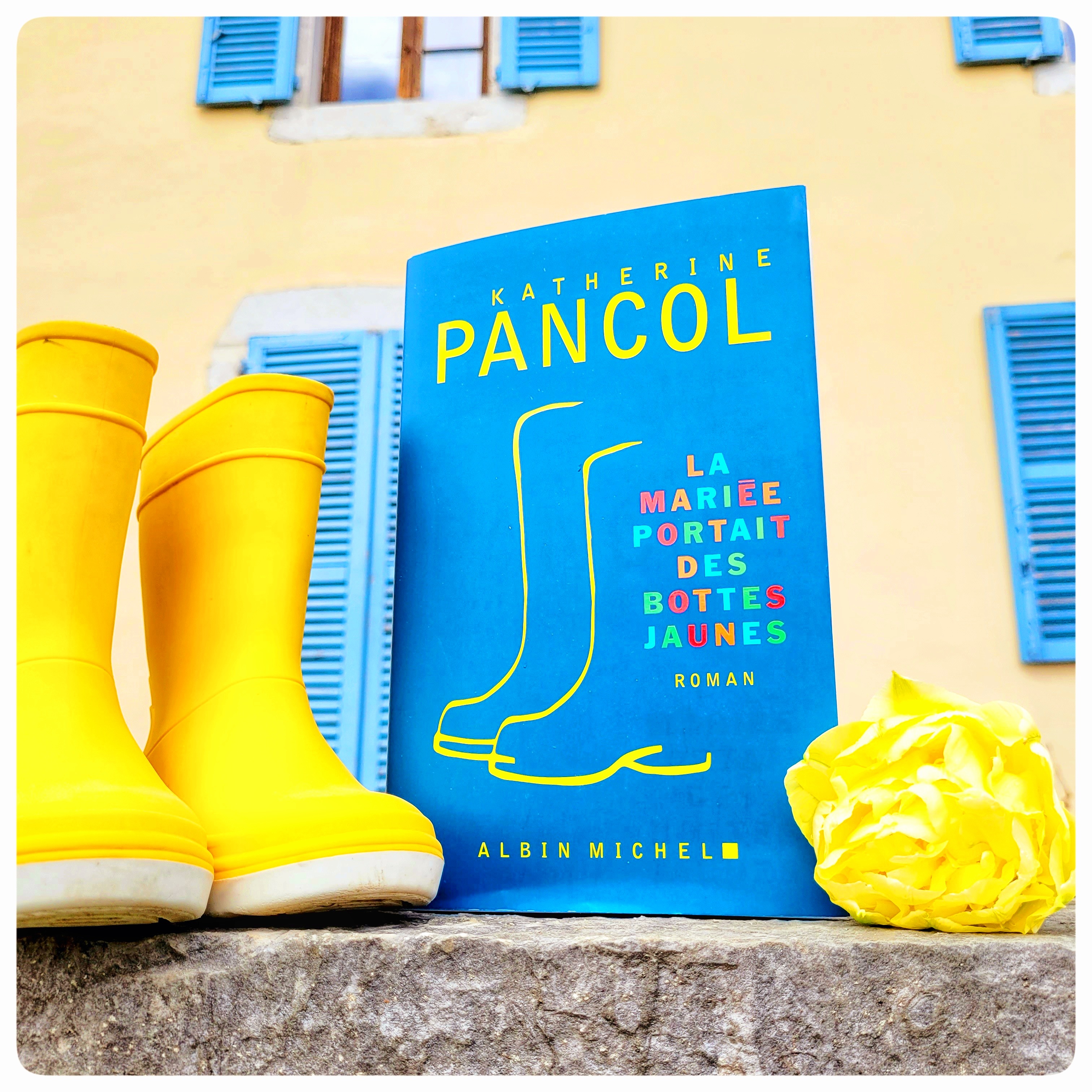 La mariée portait des bottes jaunes La mariée portait des bottes jaunes